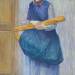Lady Carrying Bread